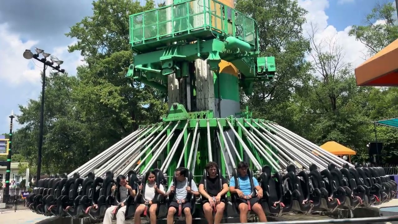 Drop zone at Kings Dominion Virginia