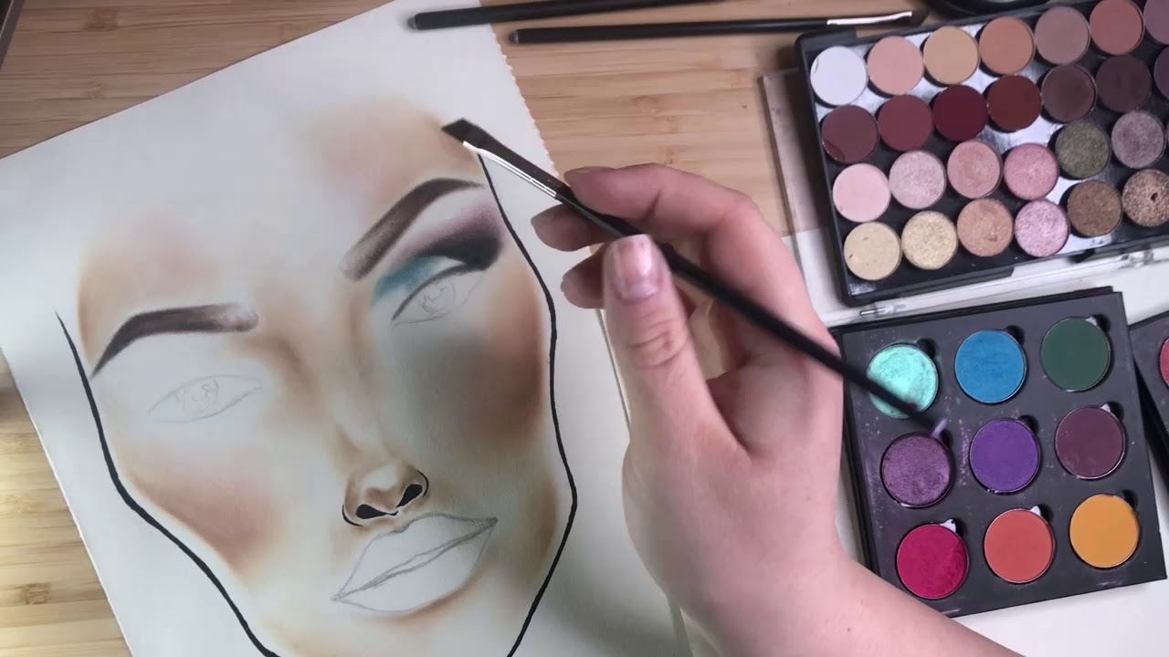 FACE CHART 2 OJOS Y CEJAS  JUVENTUD GETAFE