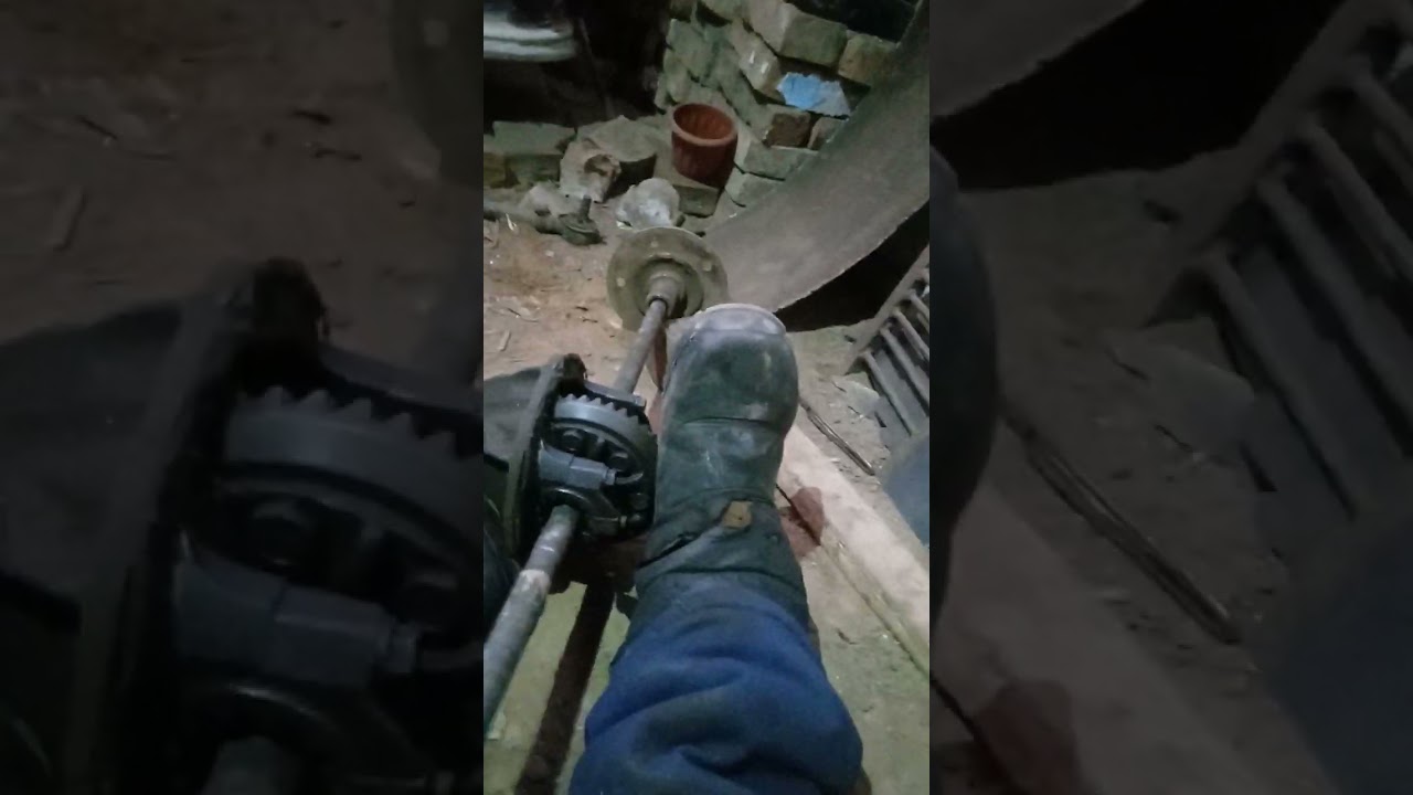 укороченный мост с не сваренными полуосями варианты