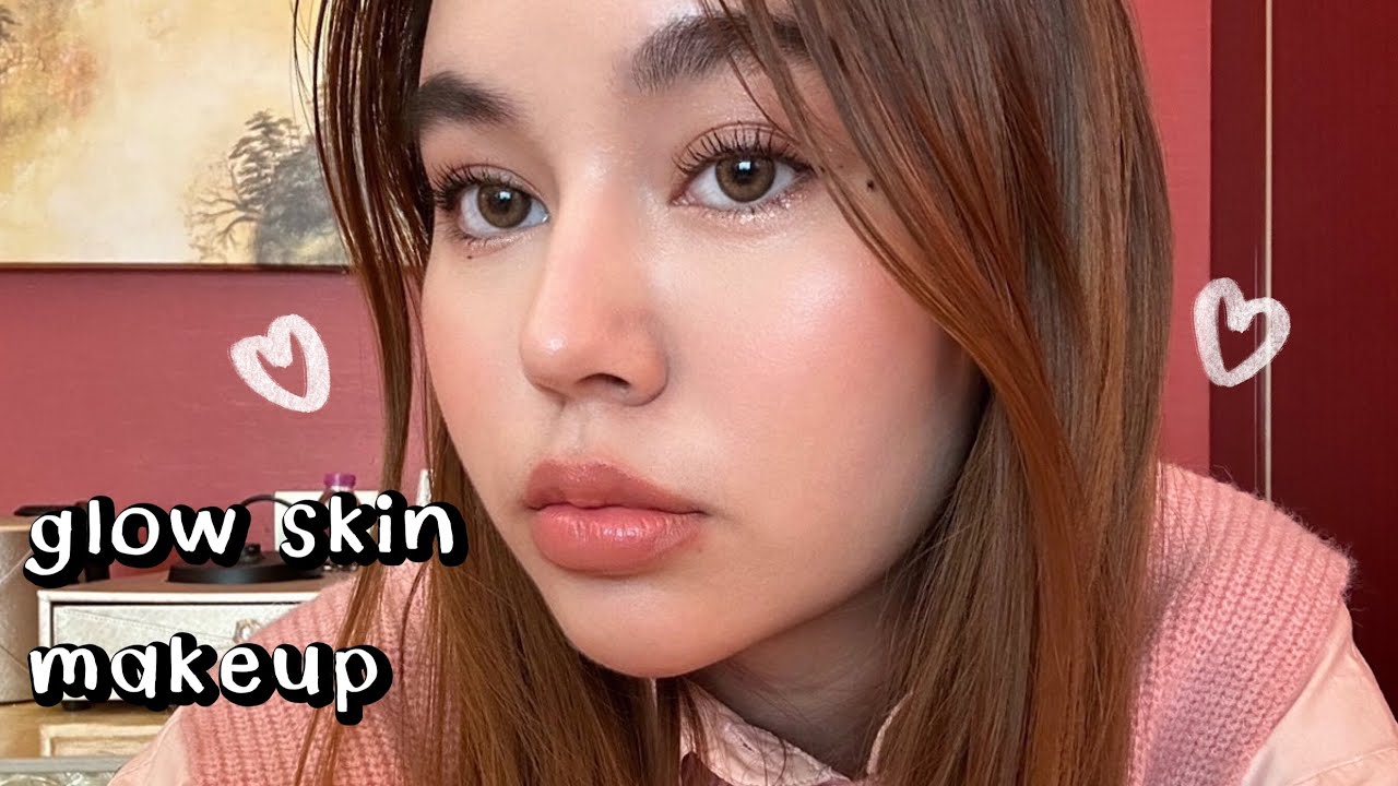 Glow skin makeup แต่งหน้าลุคฉ่ำง่ายๆ มือใหม่แต่งได้ ด้วยเครื่ิองสำอางถูกและดี💘🧸