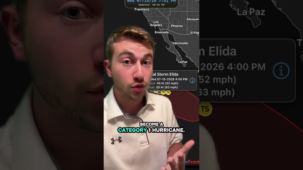 Is a TROPICAL STORM Coming to FLORIDA? #hurricane #floridaweather #greenscreen #foryou #fyp