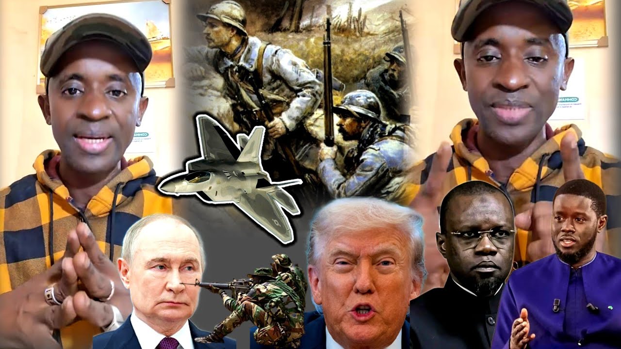 😱 kawtéf: 3ème guér Mondiale...poutine donald trump et  macron Té Ousmane Sonko Ak Diomaye 😱😱😱😱