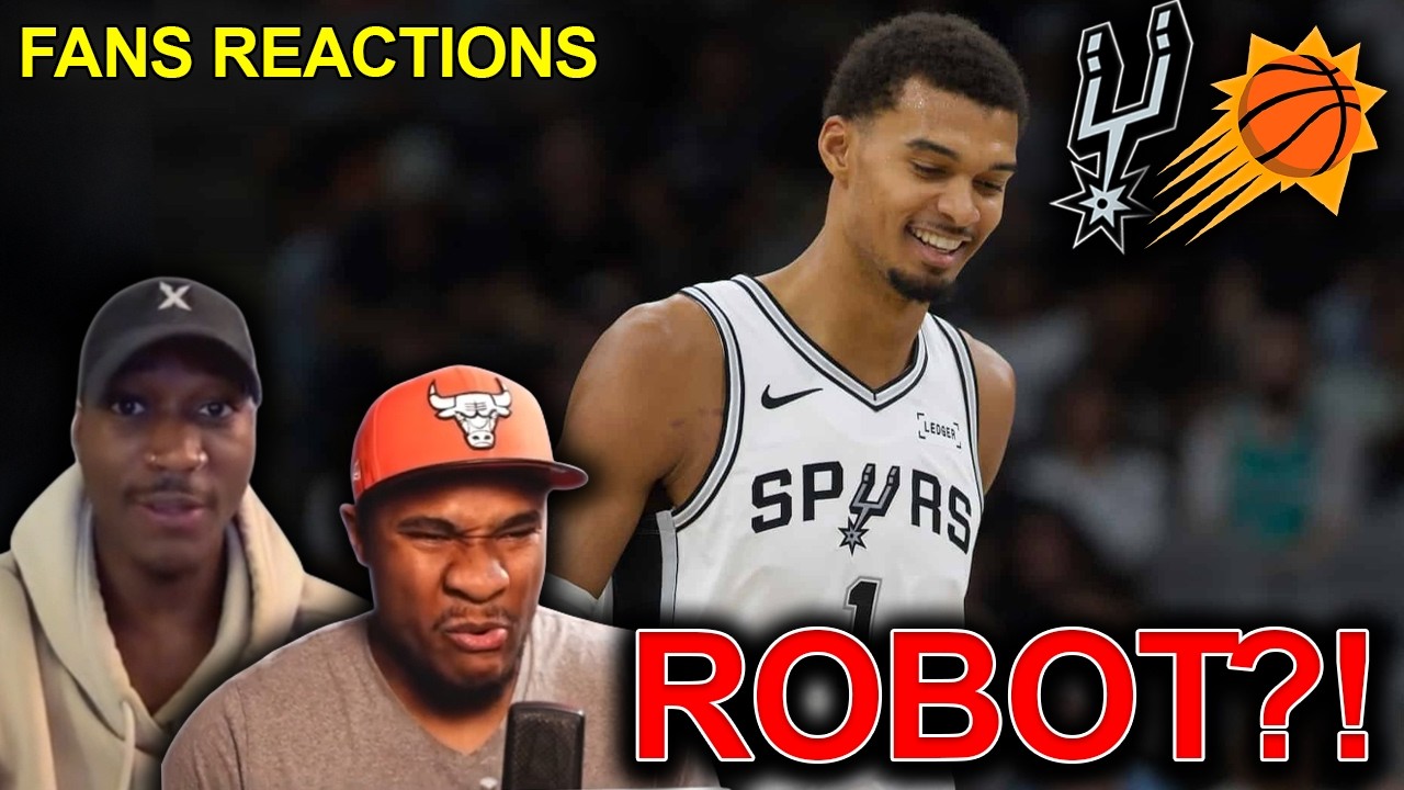 NBA fans reaction to Spurs beating the Suns 😱