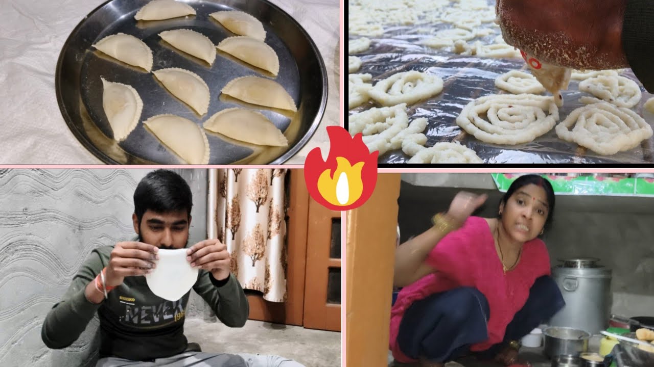 Final Gujiya banaegi aaj 😊 || Abhi v Vlog