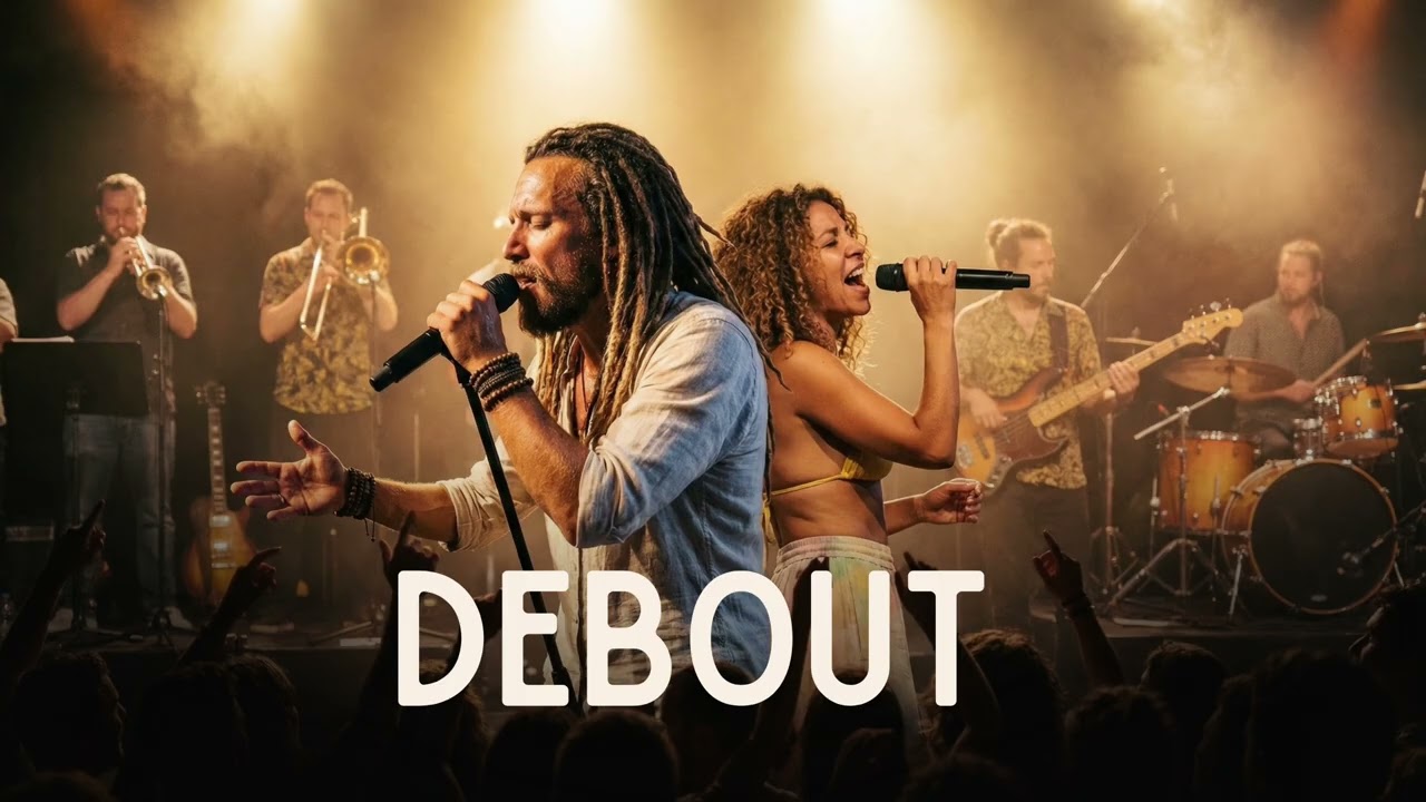 Debout [Reggae Français AI] Live Performance