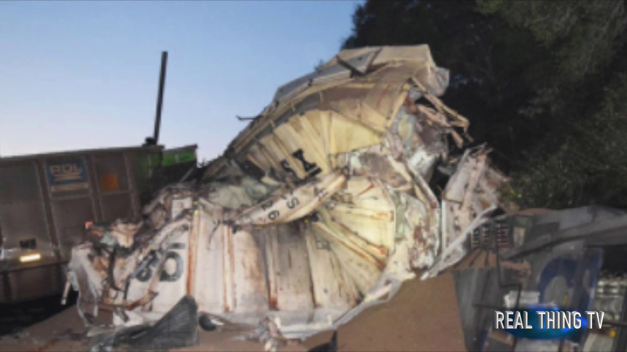 CARNAGE: Horror crash as two trains collide head on