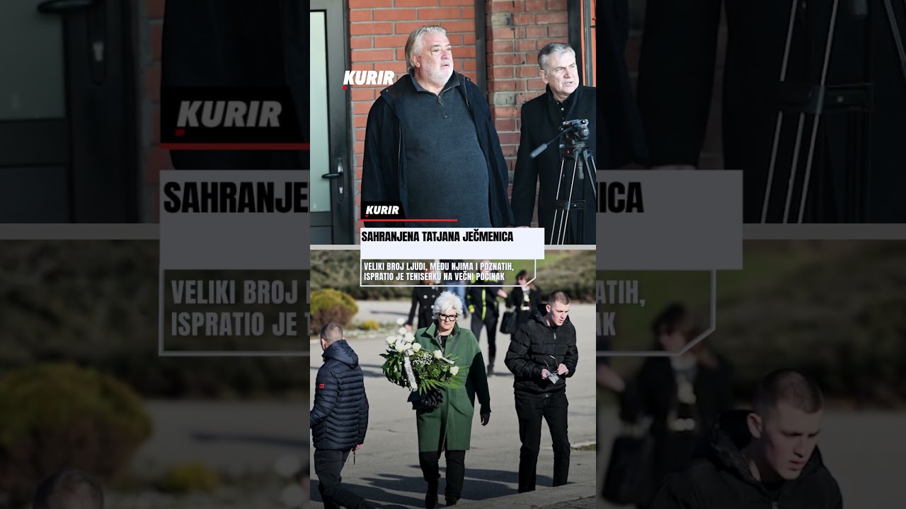 Tatjana Ječmenica ispraćena je na večni počinak. Sahrani su prisustvovale brojne javne ličnosti.