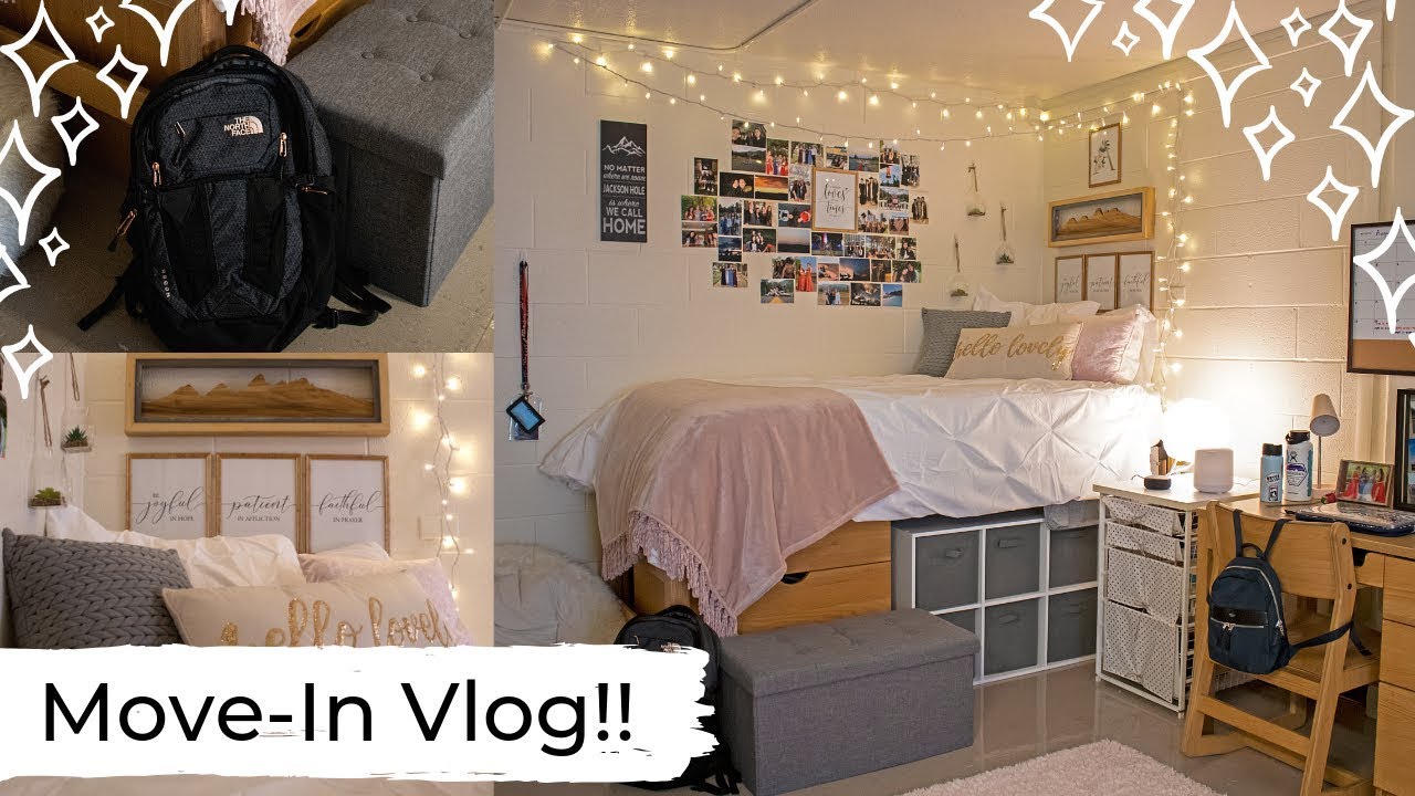 College Move-In Vlog 2019!! | Belmont University Freshman | Angela Goodearl