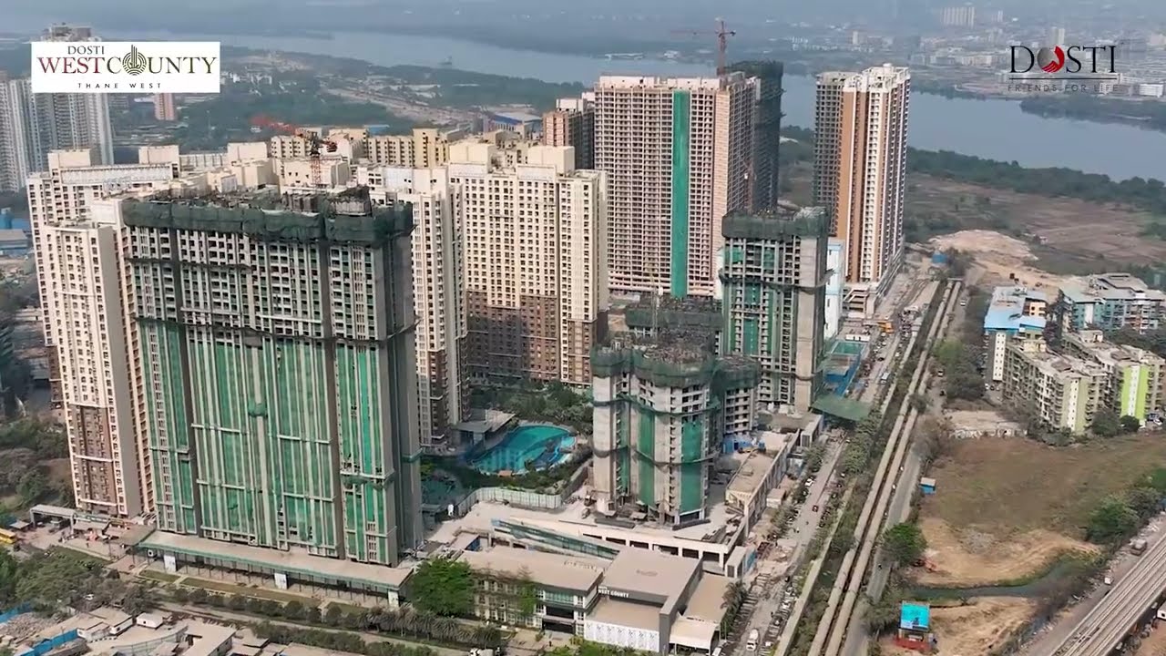 Dosti Olive, Maple & Pine– Dosti West County, Balkum, Thane (W) | Construction Update February 2026