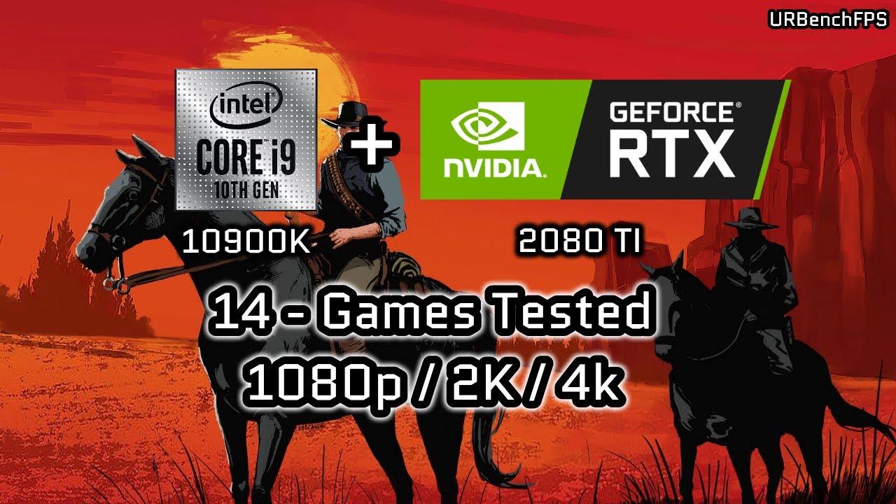 Core i9-10900K + Nvidia RTX 2080 Ti | 14 Games Tested | 1080p, 2K, 4K