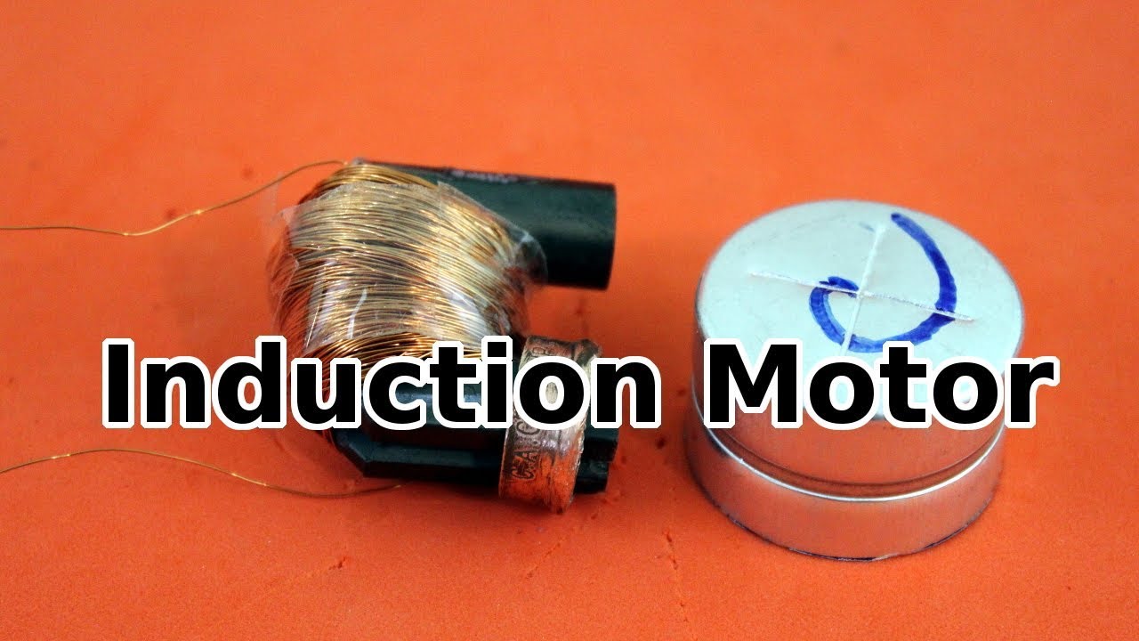 Homemade Shaded Pole Induction Motor