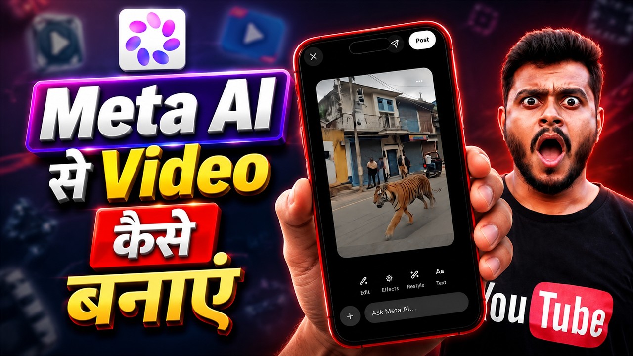 How to Create Videos with Meta AI | How To Make Video In Meta AI App