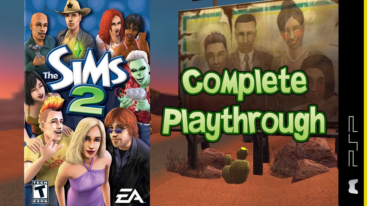 The Sims 2 On PSP - Full Game Playthrough