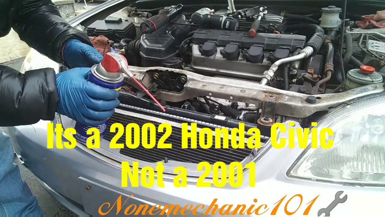 2002 Honda Civic Hood Latch Replacement. This one wasn't easy.