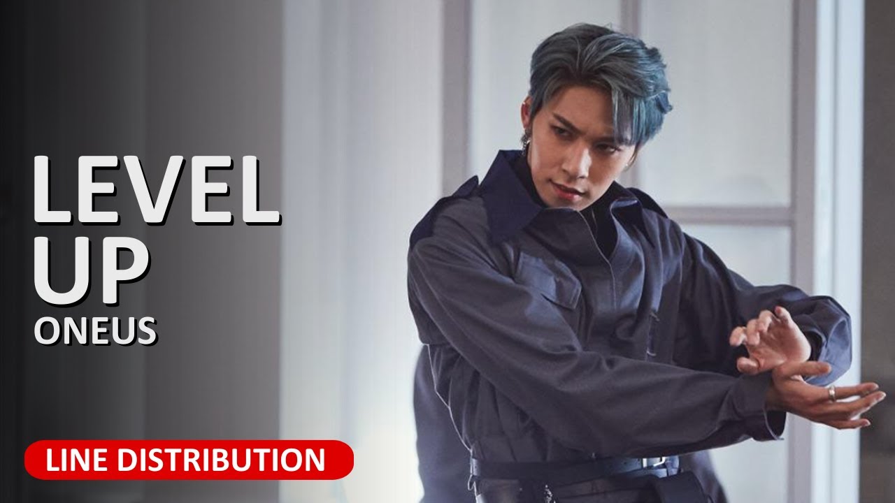 ONEUS (원어스) - Level Up Line Distribution (Color Coded)