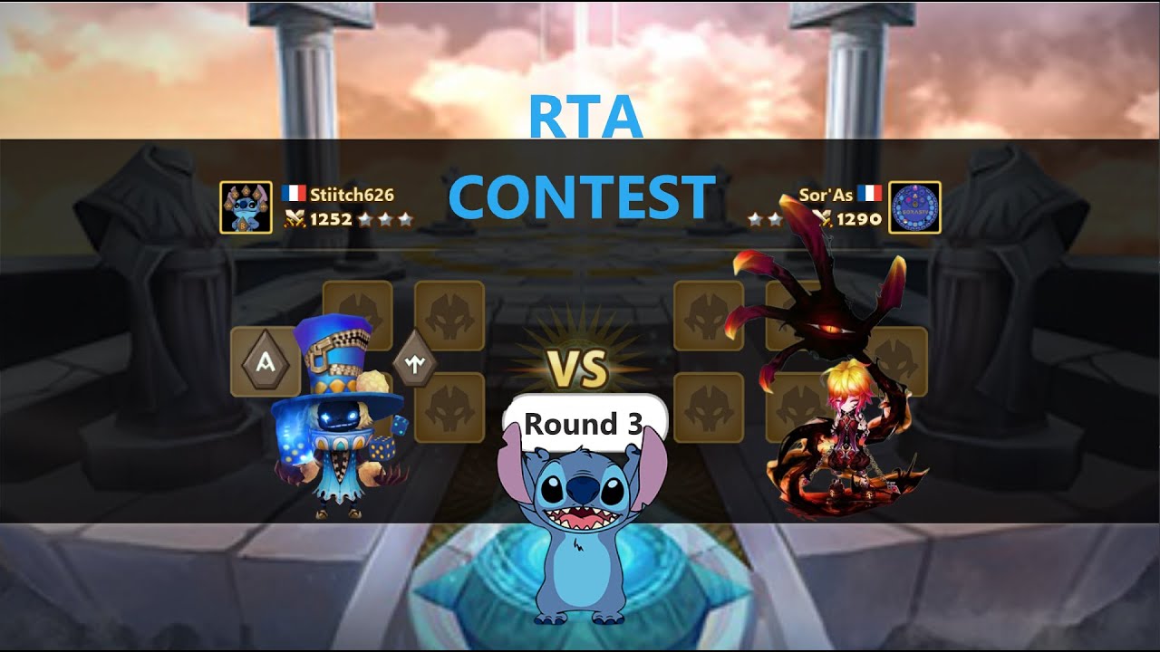 Et en fatal du coup ?! - Test mob Round 3 - Reno Fatal vs Ren - Summoners War RTA Contest