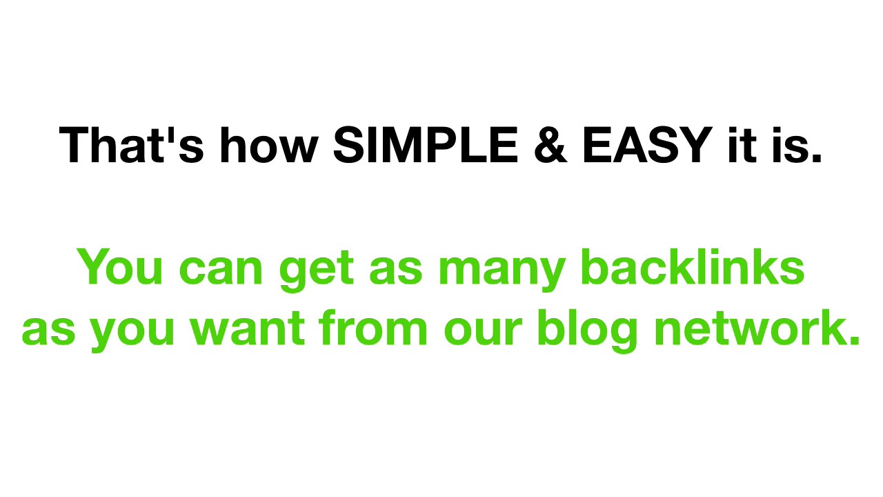 Backlink Machine Demo