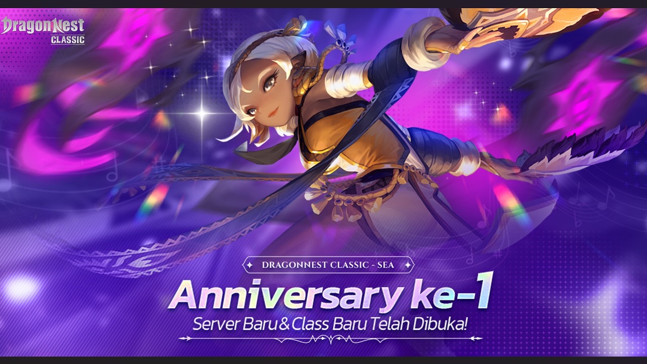 【Dragon Nest Classic PC】🔴1ST ANNIVERSARY | Build Akun di Server 'ARGENTA' - KALI POV