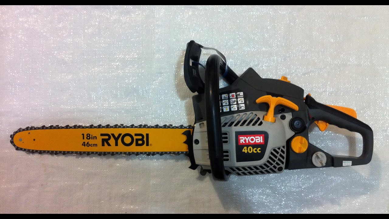 Обзор бензопилы Ryobi RCS-4046C