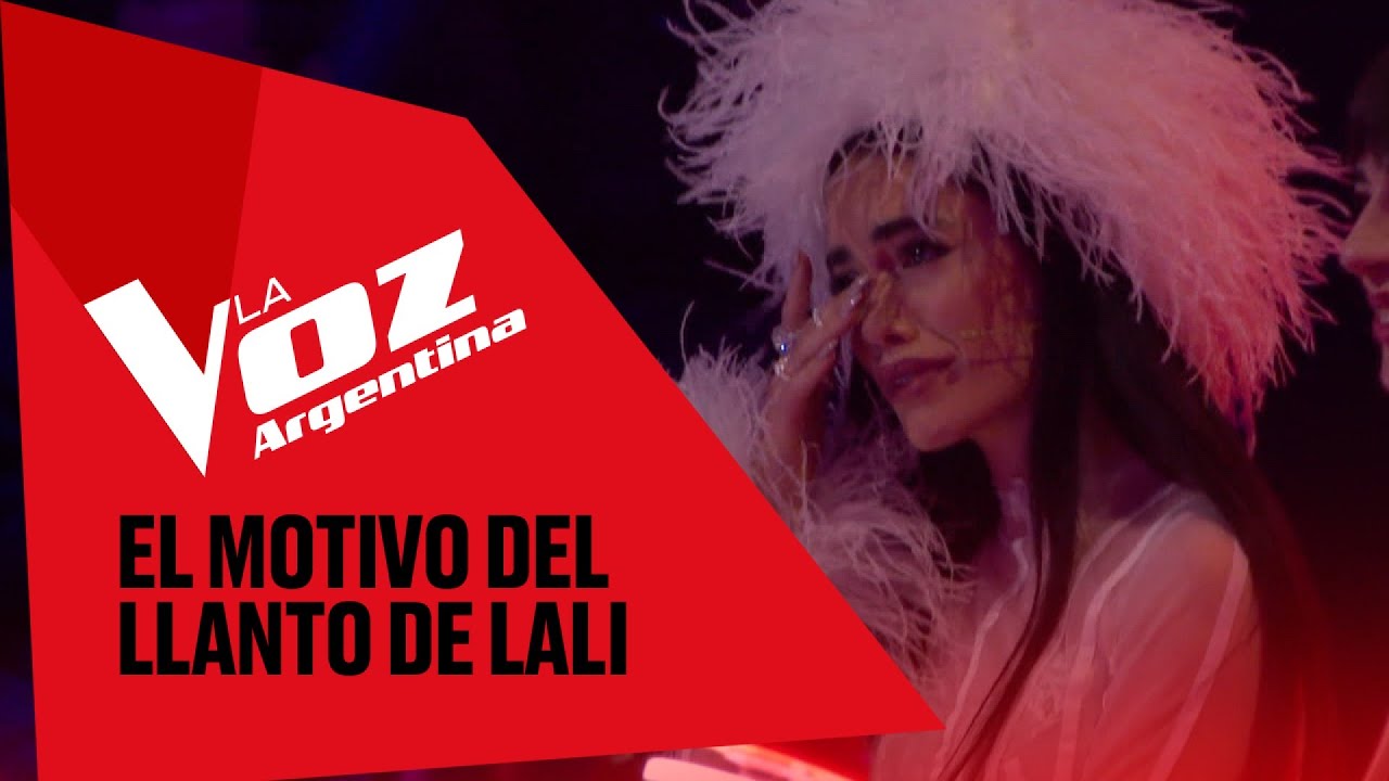 Lali se quebró en llanto con la versión de una canción suya: 