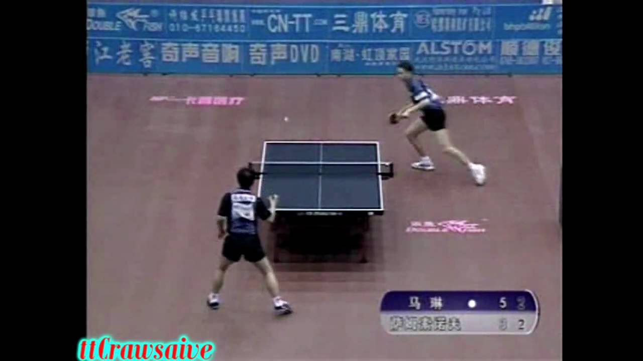 2002 China-Europe: Ma Lin vs. Vladimir Samsonov