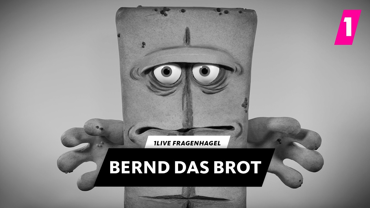 Bernd das Brot im 1LIVE Fragenhagel