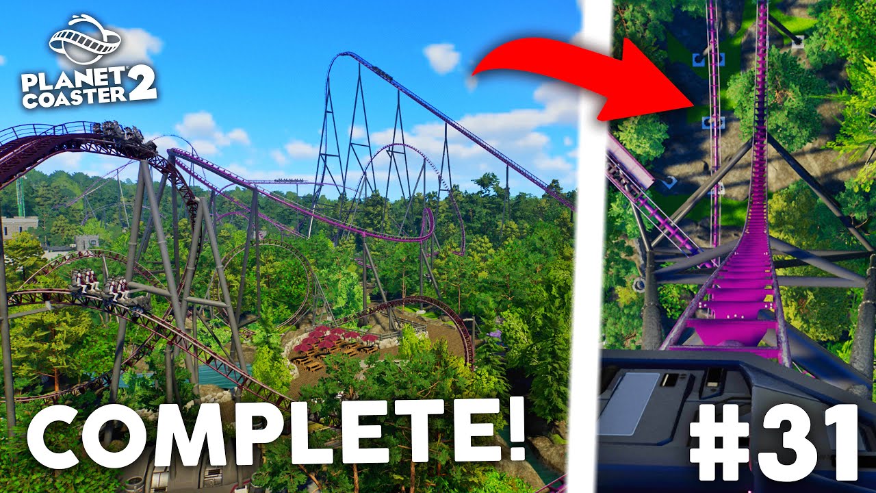 Planet Coaster 2 FINAL Area is COMPLETE in my Theme Park!!