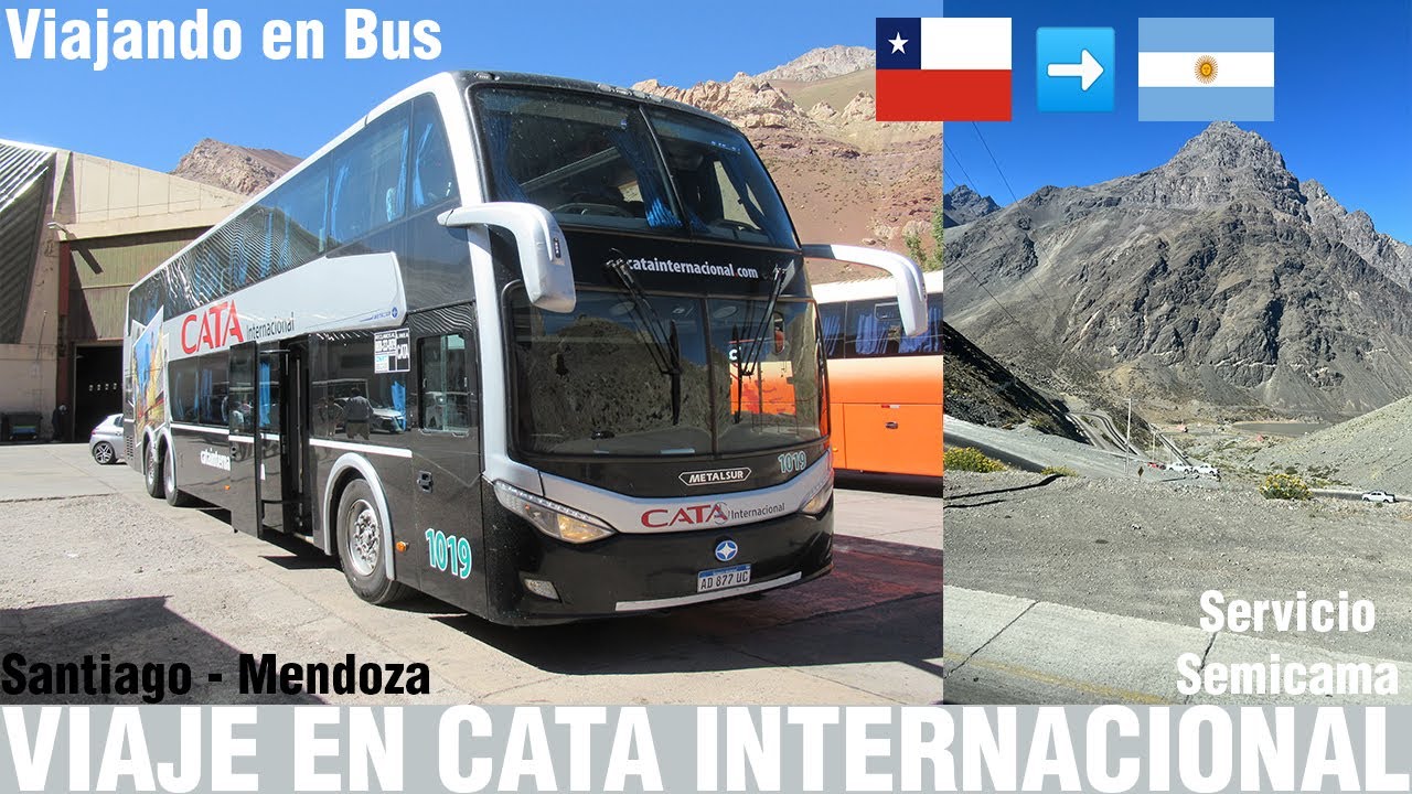Viajando en Bus | Viaje en Cata Internacional Santiago 🇨🇱- Mendoza 🇦🇷+ Metalsur Starbus III