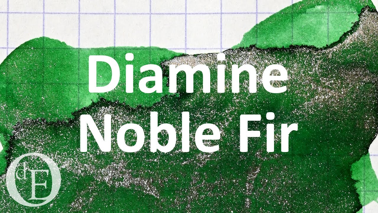 Diamine Inkvent Calendar 2024 - day 3 - Noble Fir