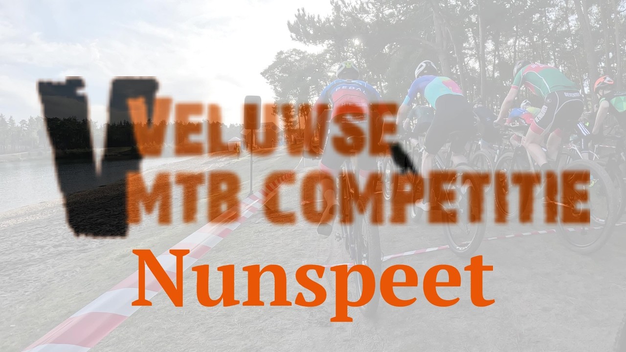 Veluwse MTB Competitie — Nunspeet — Gas erop, over het strand, in het zonnetje