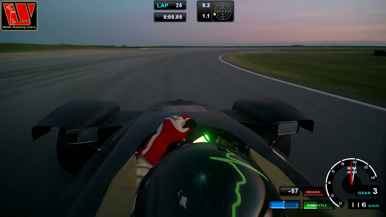 Andrej Kulundzic NAVAK Sport, Wolf Racing 1:16:98 ( Track Record )