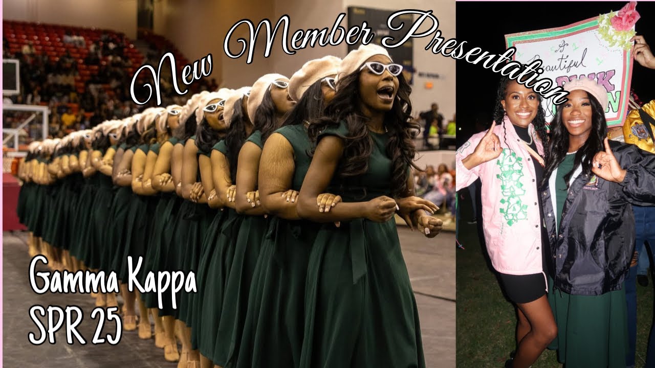 Tuskegee University | Gamma Kappa | Alpha Kappa Alpha Sorority, Inc. New Member Presentation |SPR 25