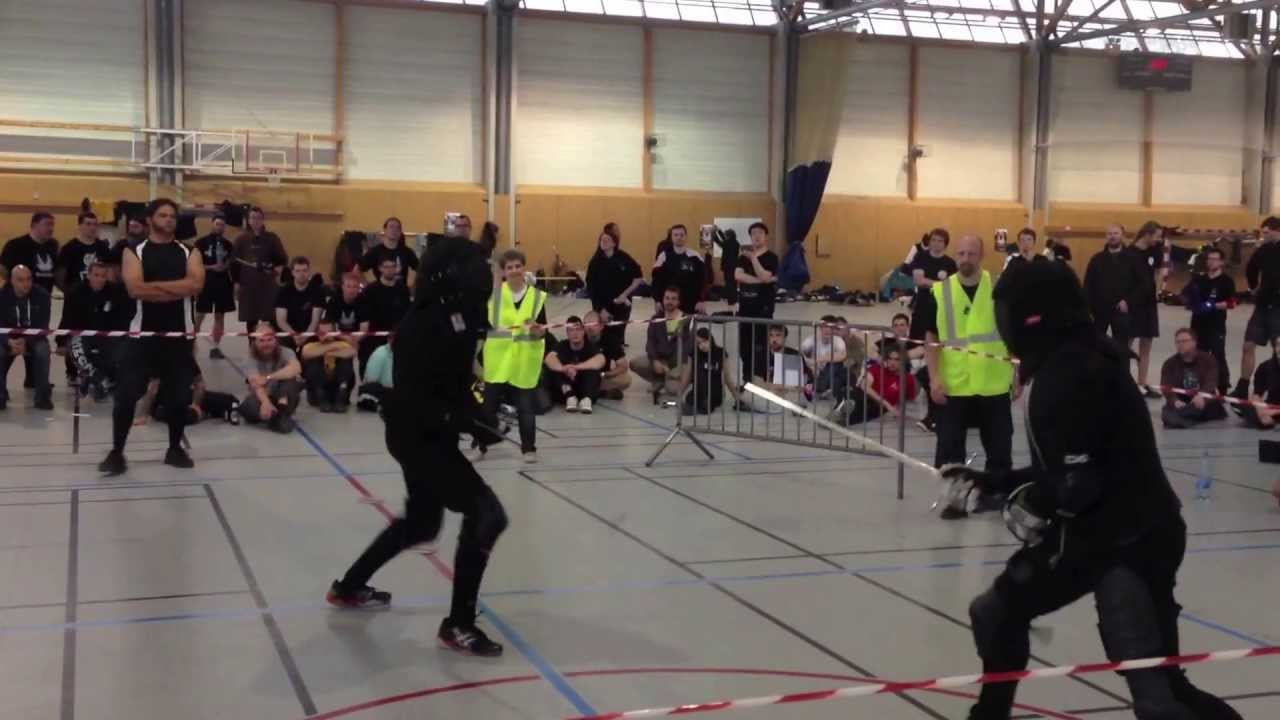 HEMAC Dijon 2013 Open tournament longsword final