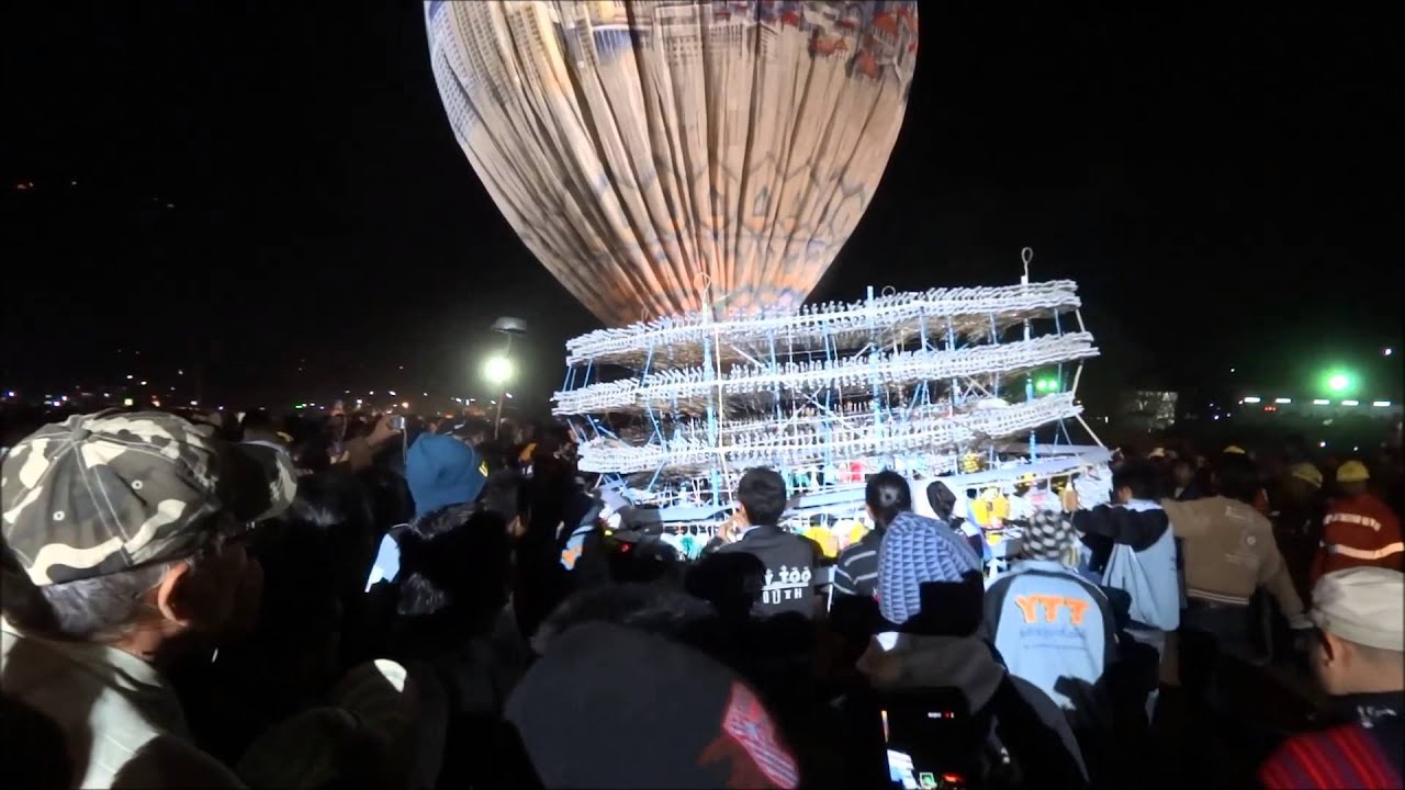 baloon festival in Taunggyi - Northern Burma.