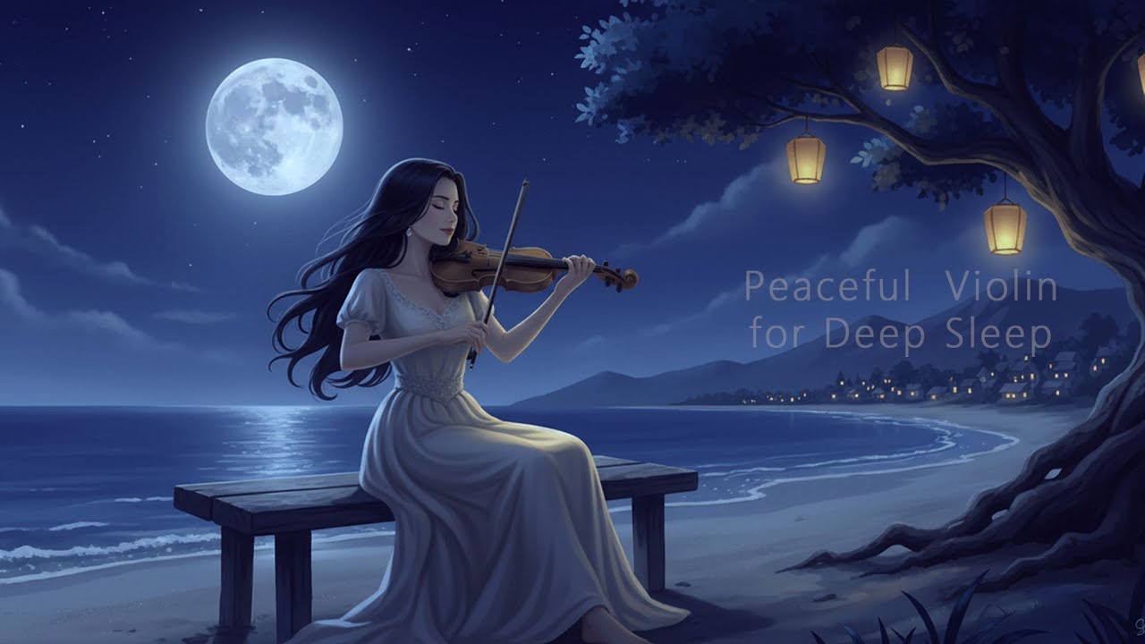 🎶 Peaceful Violin Instrumental for Bedtime | Relaxing Music for Calm Night Sleep
