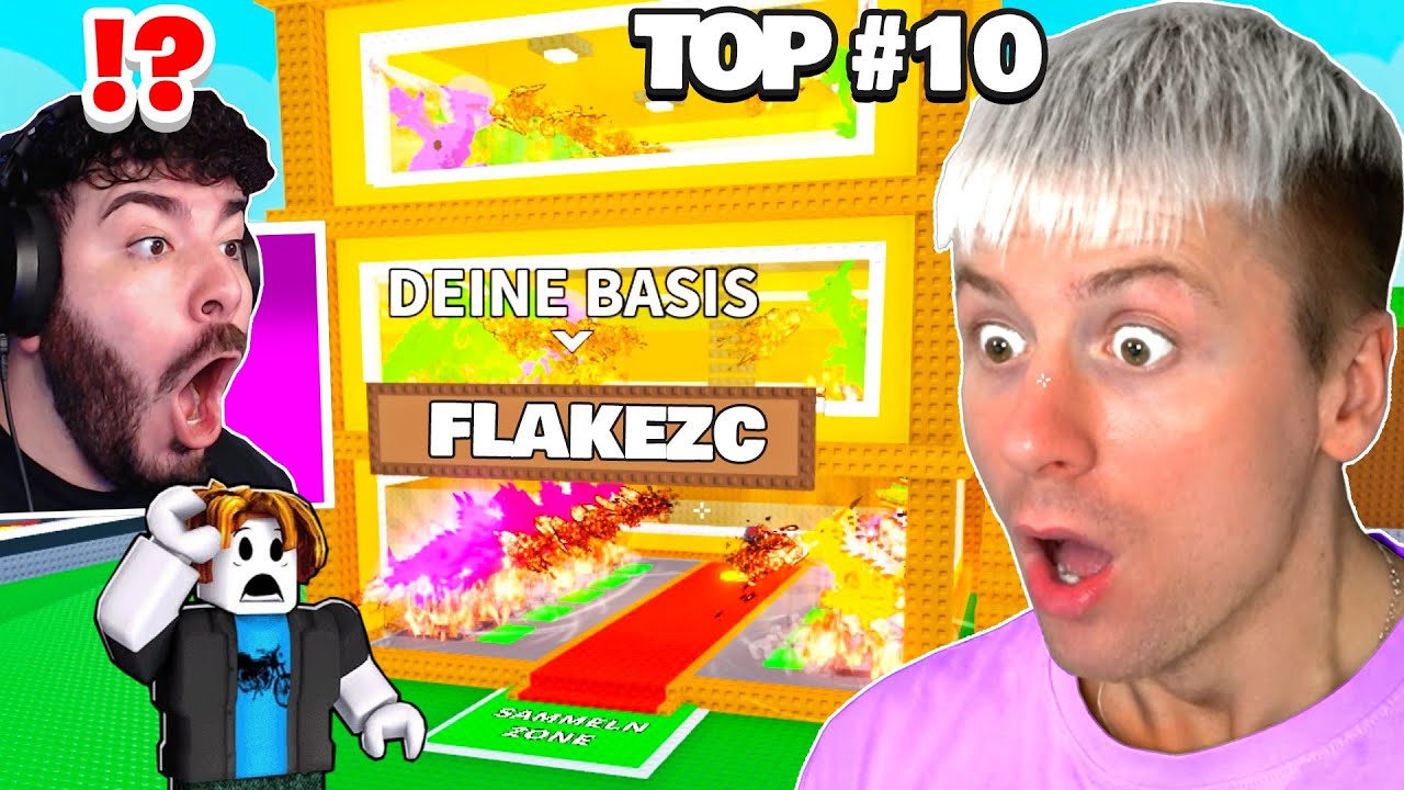 ich BEKLAUE FLAKEZC für TOP 10 und er RASTET KOMPLETT AUS.. in Steal A Brainrot