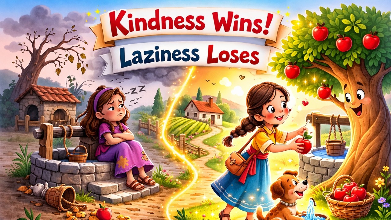 The Golden Reward of Kindness & Hard Work 🌟 | Inspiring Moral Story for Kids
