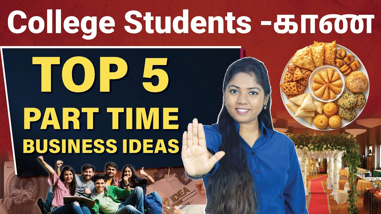 Top 5 Best Part-Time Business Ideas for Students🎓 | Madhumitha | Part 1
