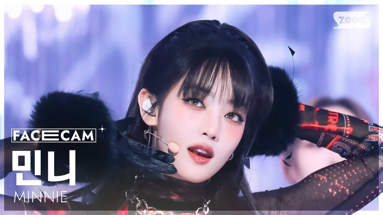 [페이스캠4K] 민니 'HER' (MINNIE FaceCam) @SBS Inkigayo 250126