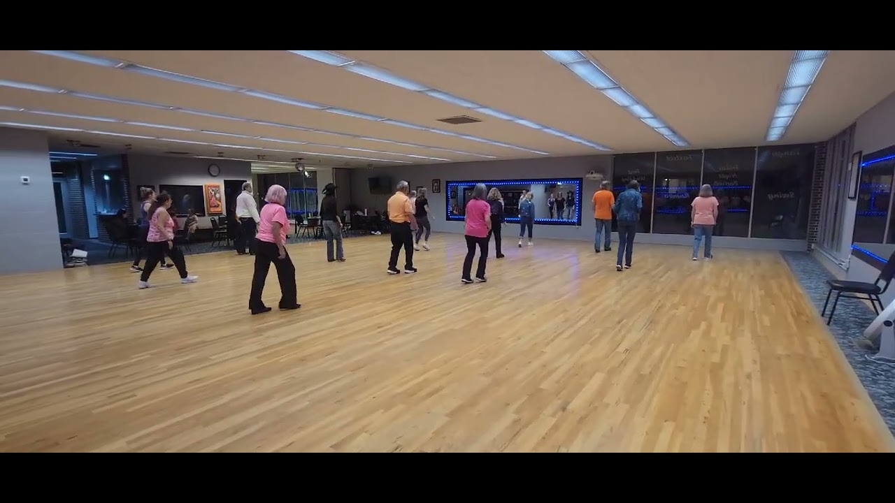 Reeling and Rocking - line dance demo