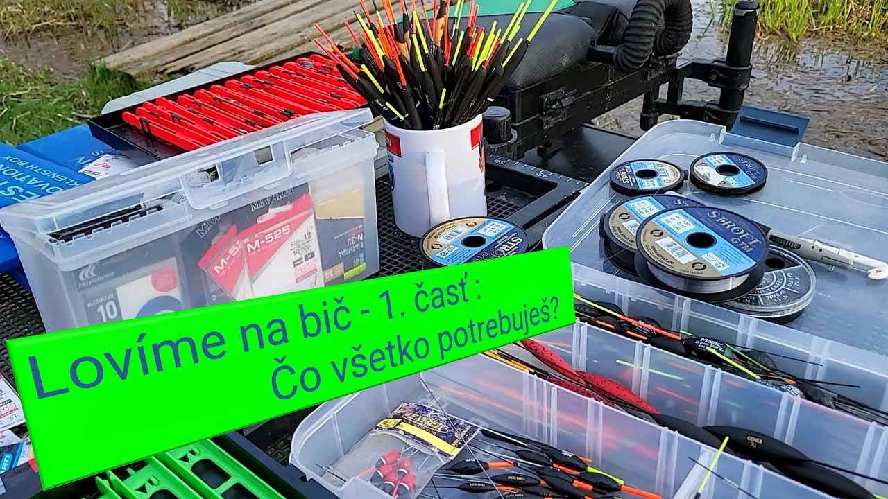 Lovíme na bič - 1. časť : Čo všetko potrebuješ? #fishingtips