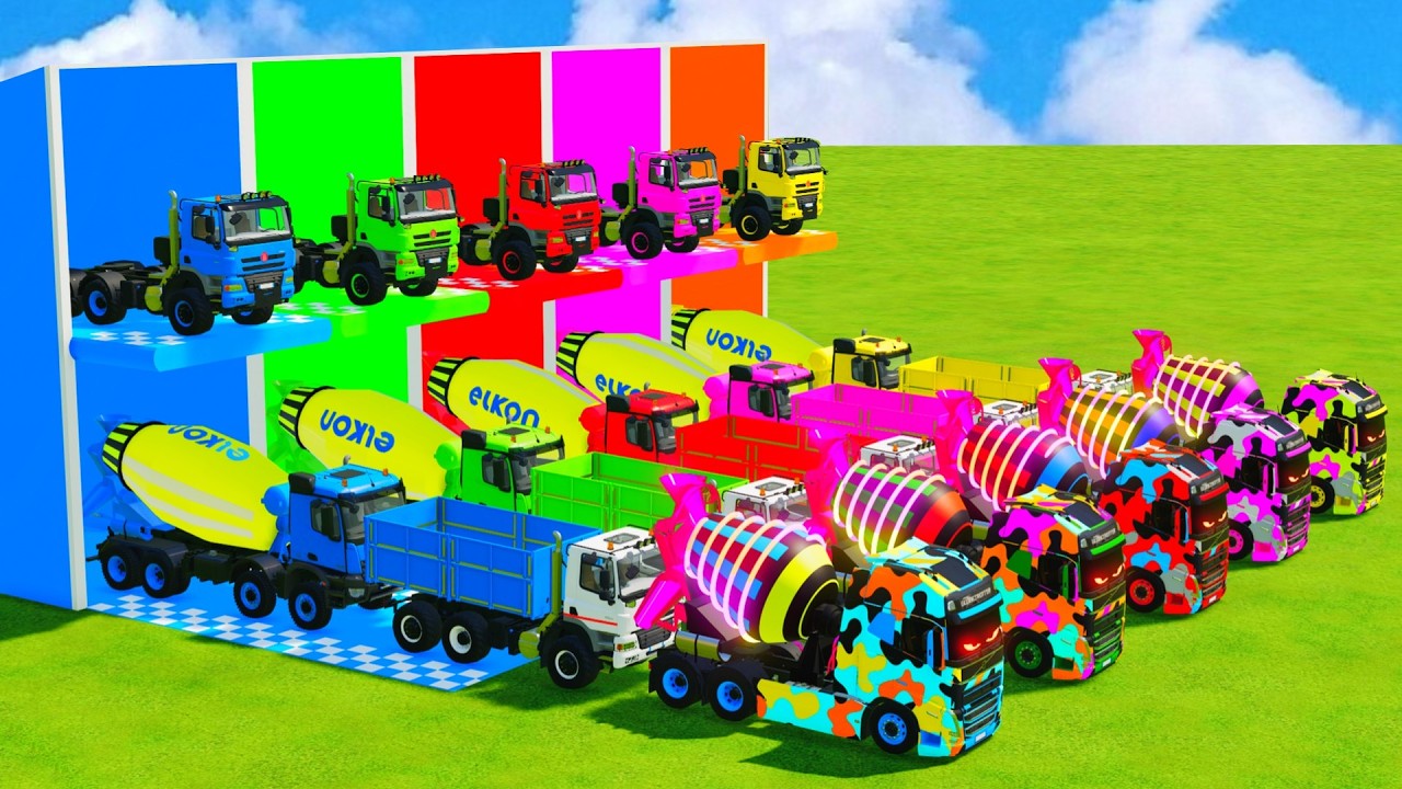 TRANSPORTING GIANT POLICE CARS & AMBULANCES WITH BIG TOW TRUCKS IN FS22!