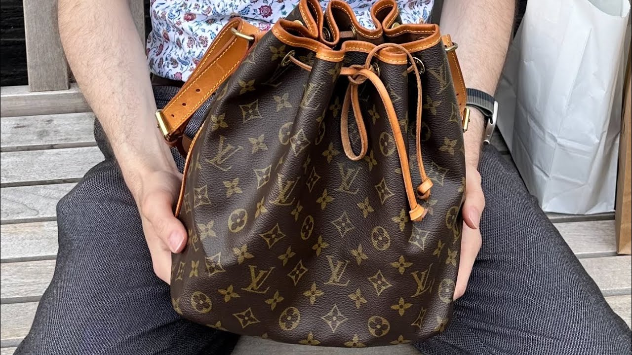 Vintage Louis Vuitton Petit Noe how i cleaned it!