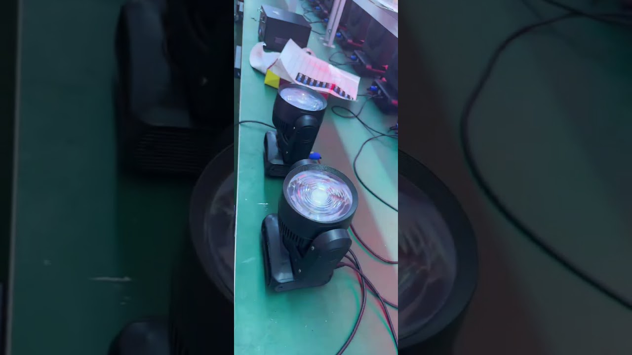 YUER™️ 120W LED COB Warm Cold White Moving Head With RGB 5050 SMD Pixel Horse Racing Wall Washing