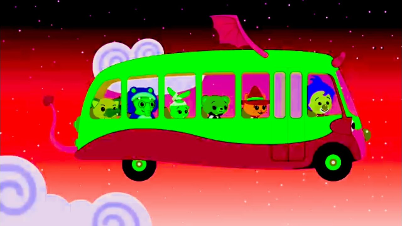 Plim Plim Wheels On The Bus Happy Halloween🎶🚎🎃Logo Effects Sponsored by Klasky Csupo 2001 Effects