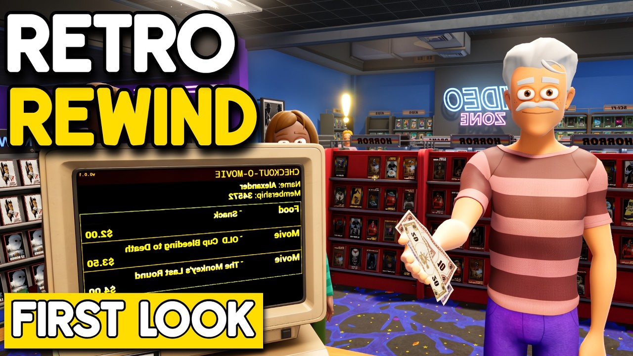 This Is The BEST Movie Rental Store Sim Out There...