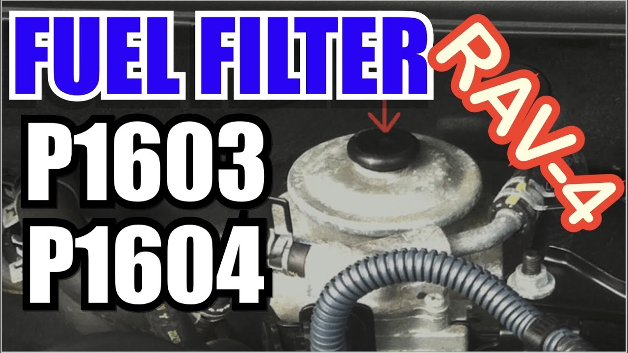 How to Replaced Fuel Filter TOYOTA RAV 4 ( DIESEL )