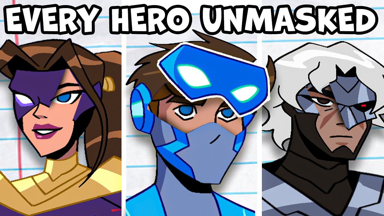 Designing My Original Superheroes UNMASKED!