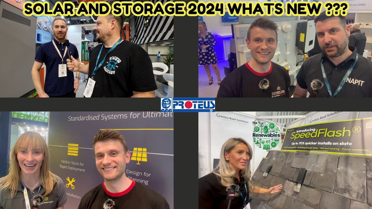 More New products in the solar and battery industry for 2024 - Live from Solar and Storage