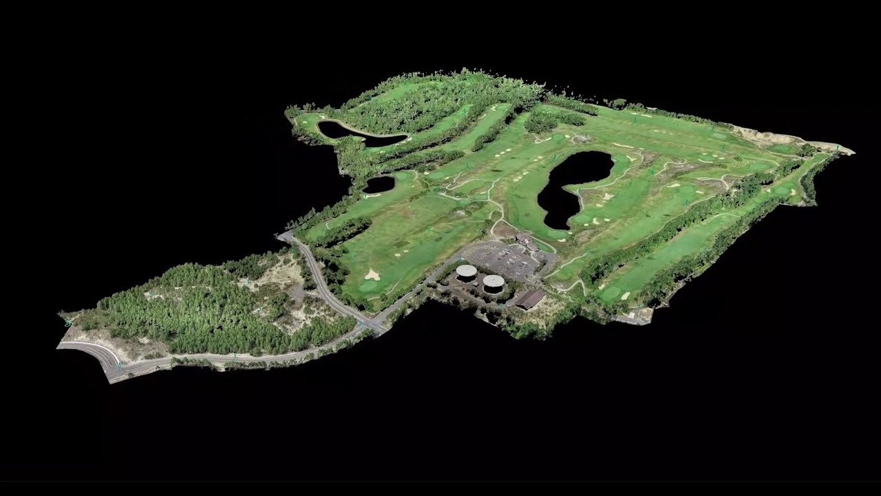 UAV-Drone Topographic Survey - Golf Course
